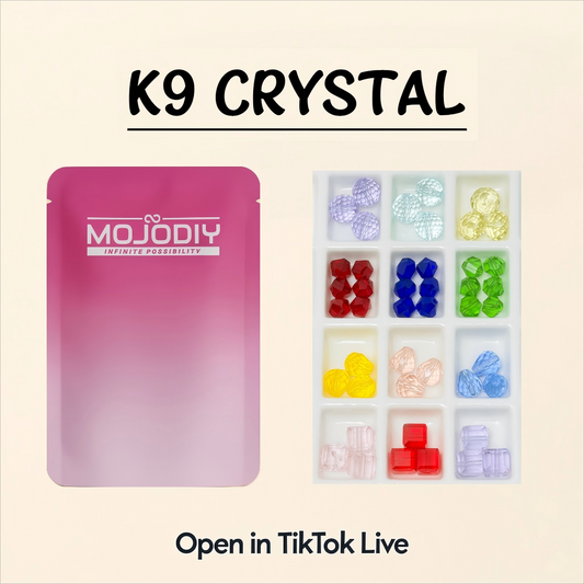 【NEW!!】K9 Crystal Beads Lucky Bags for DIY- TikTok Live Opening